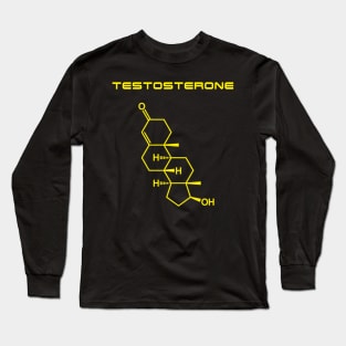 Testosterone - Yellow Long Sleeve T-Shirt